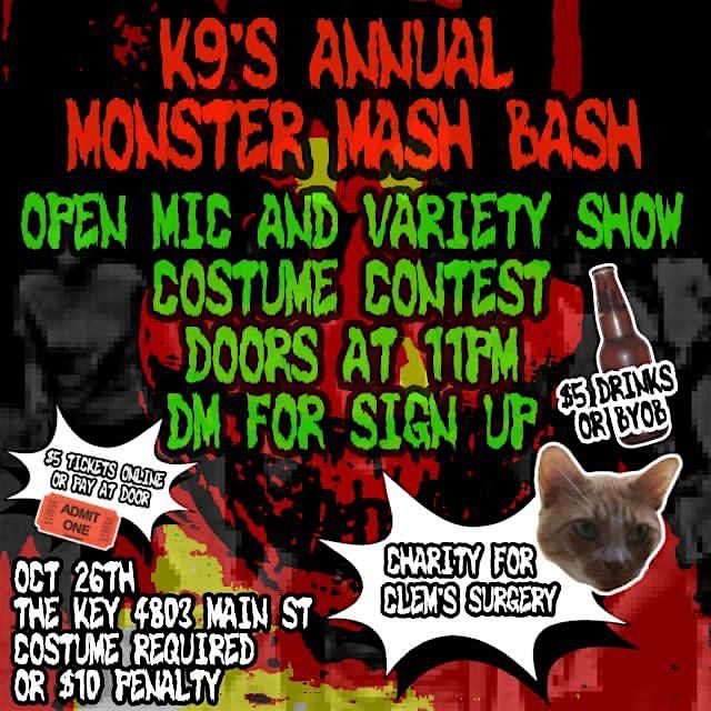 ANNUAL MONSTER MASH BASH