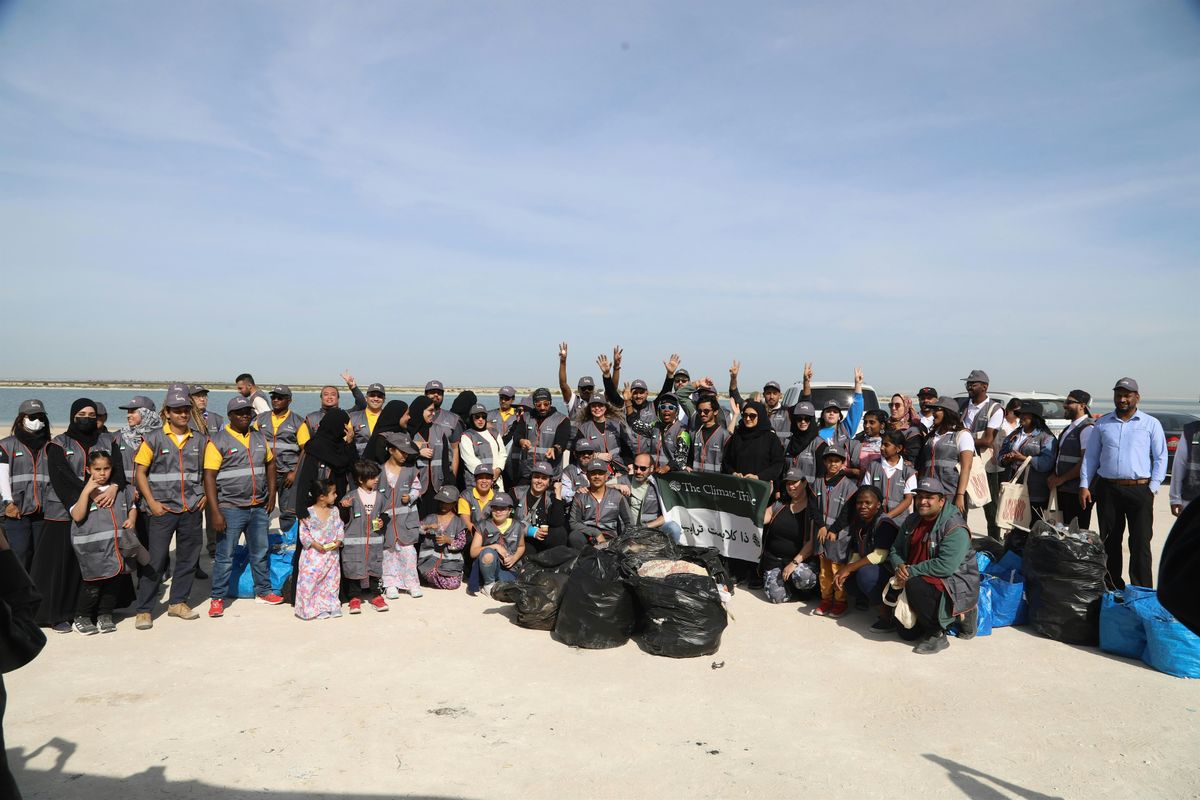 Clean Up Drive- Al Wathba Lake Abu Dhabi