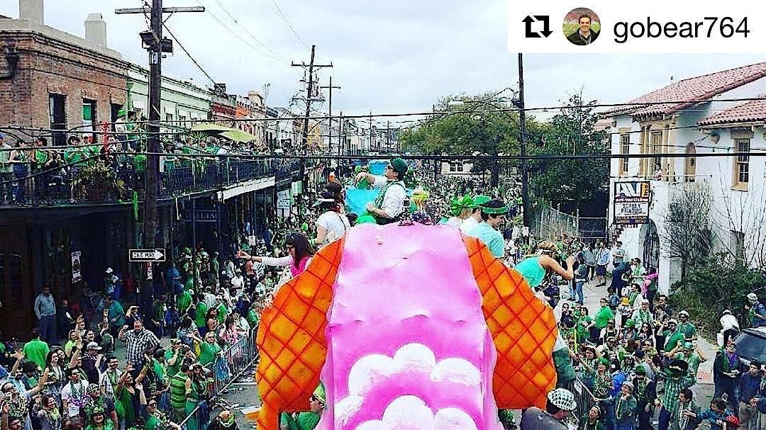 Ride A FLOAT in the 2023 Irish Channel Parade, Approximate Loading