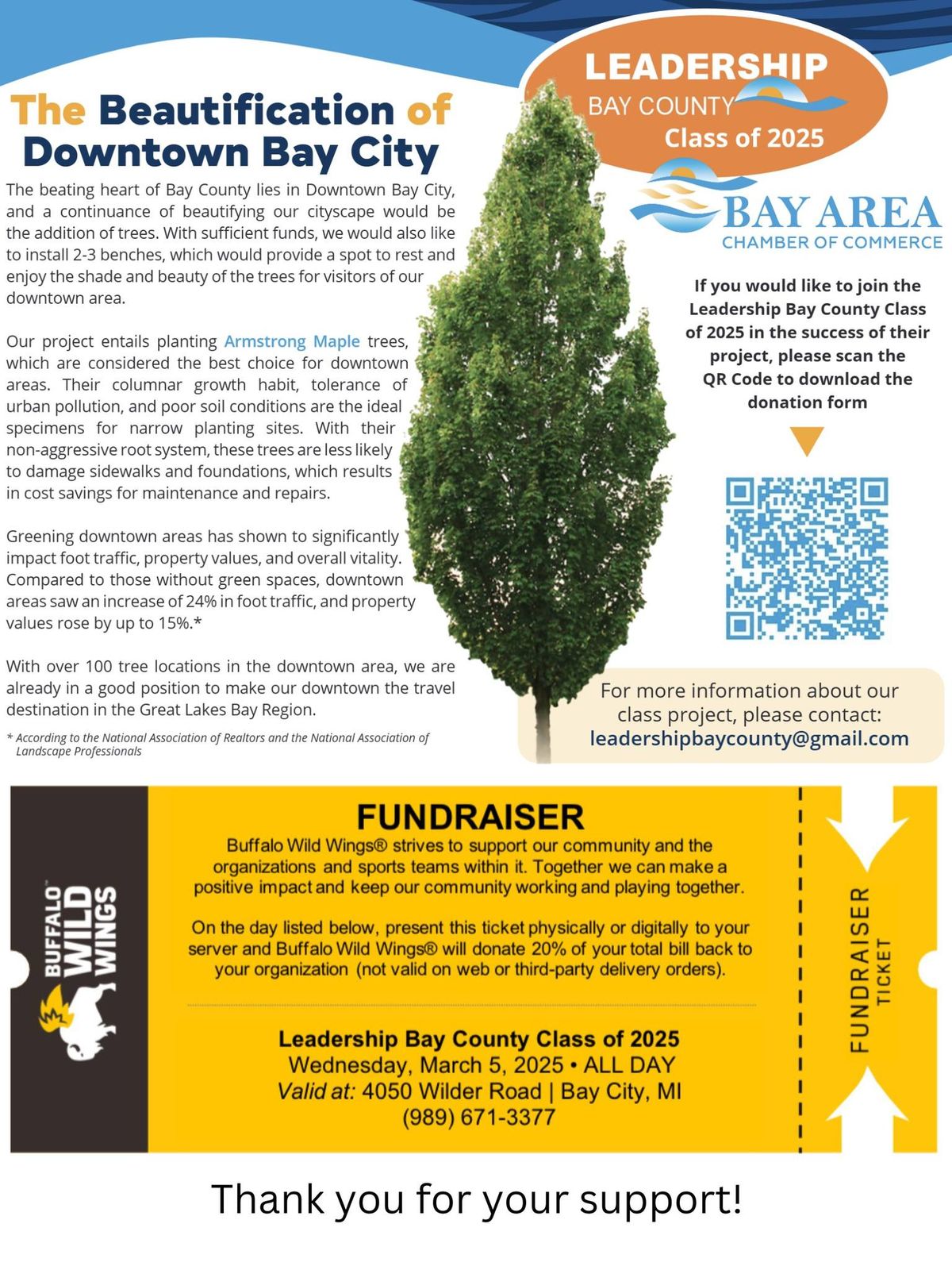 Leadership Bay County Class of 2025 Fundraiser