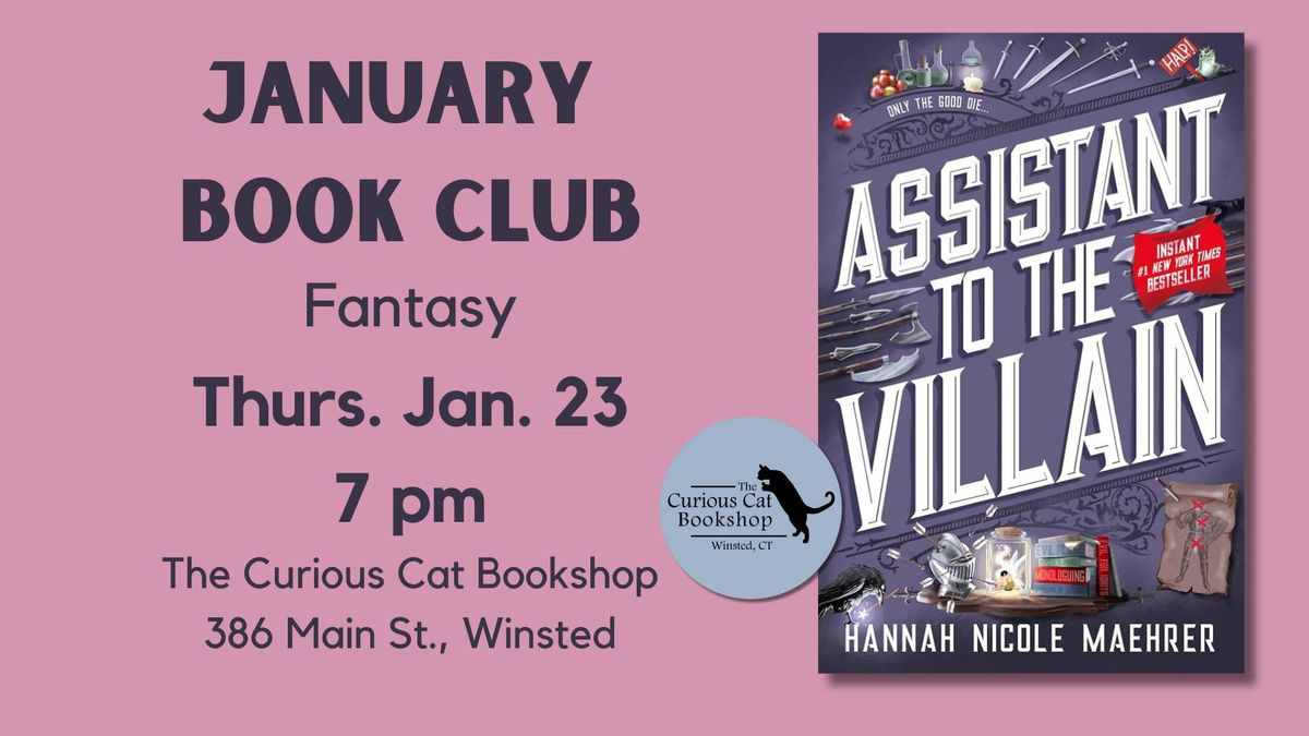 January Book Club: Assistant to the Villain