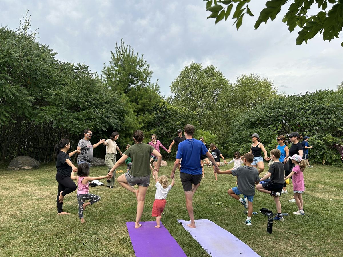 Libre comme l\u2019air : Yoga en famille (FRAN\u00c7AIS)