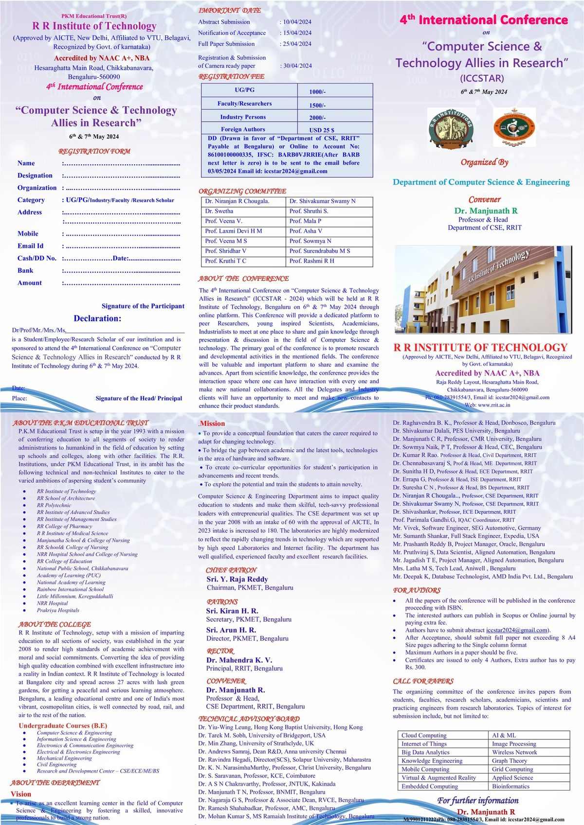 International Conference on "Computer Science & Technology Allies in Research"