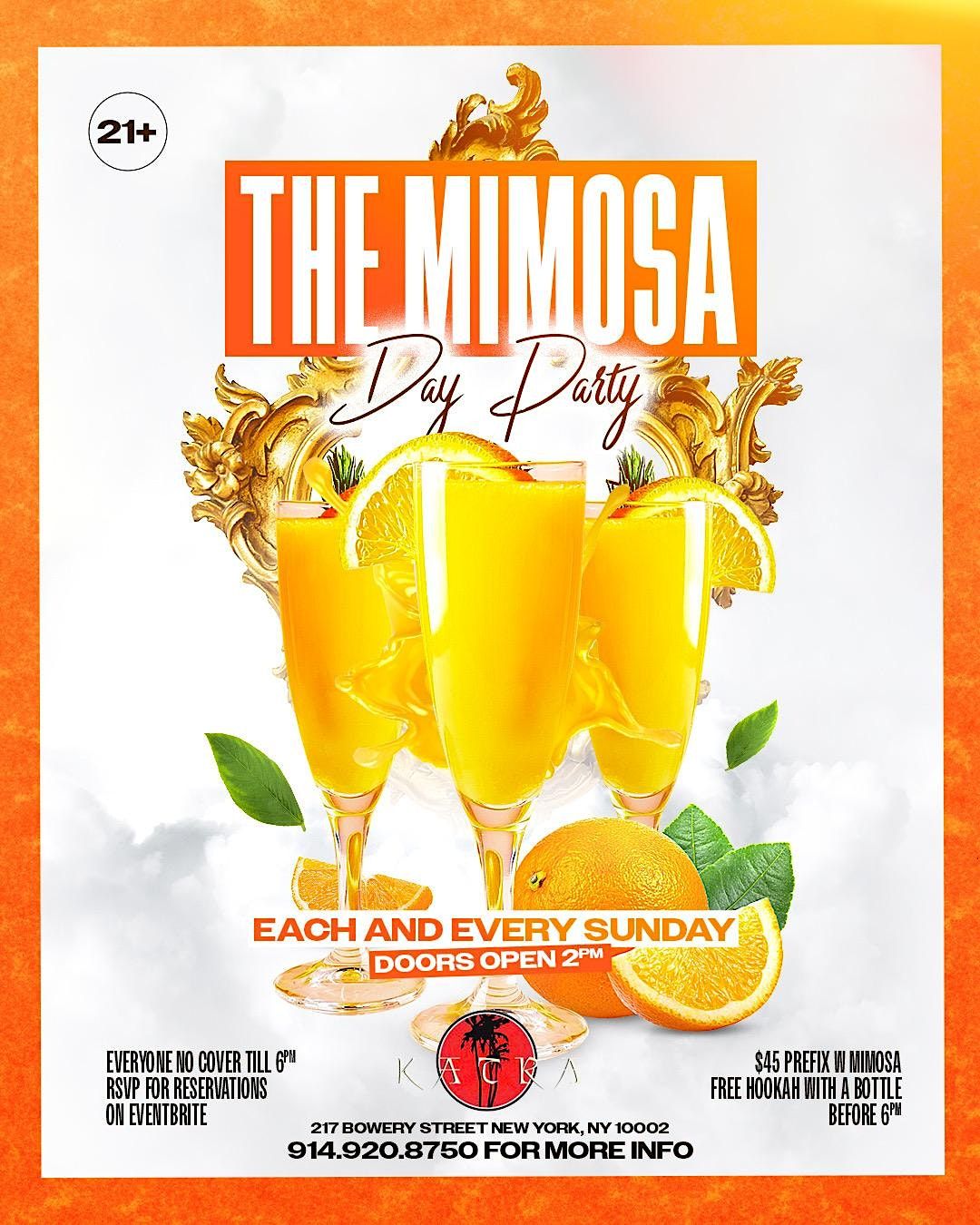 THE MIMOSA DAY PARTY