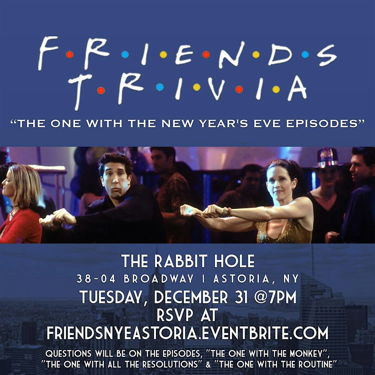 Friends Trivia: The One with the New Year's Eve Episodes