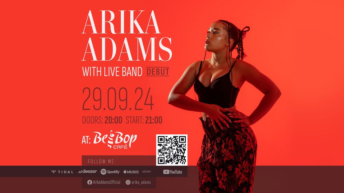 Arika Adams with live band | DEBUT | 