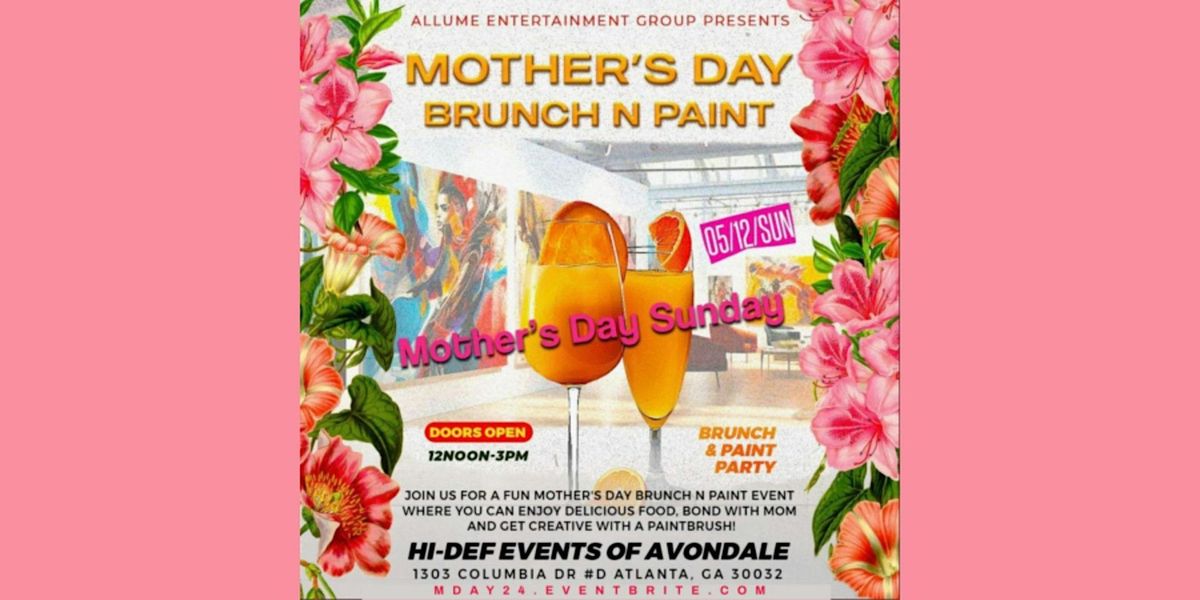 Mother's Day Brunch N Paint