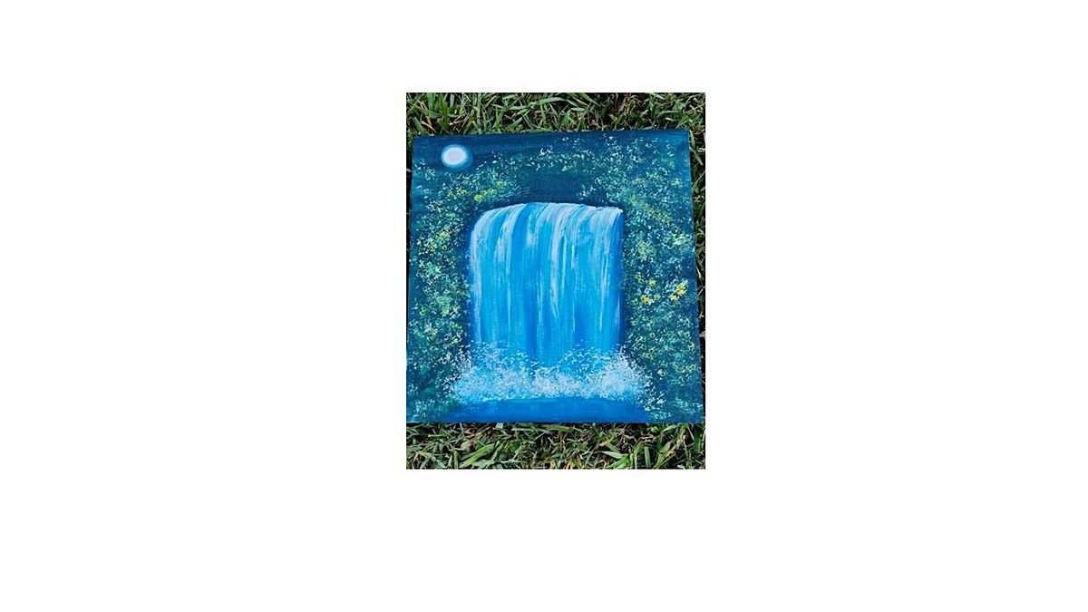 Waterfall Painting with Bobbi Folk