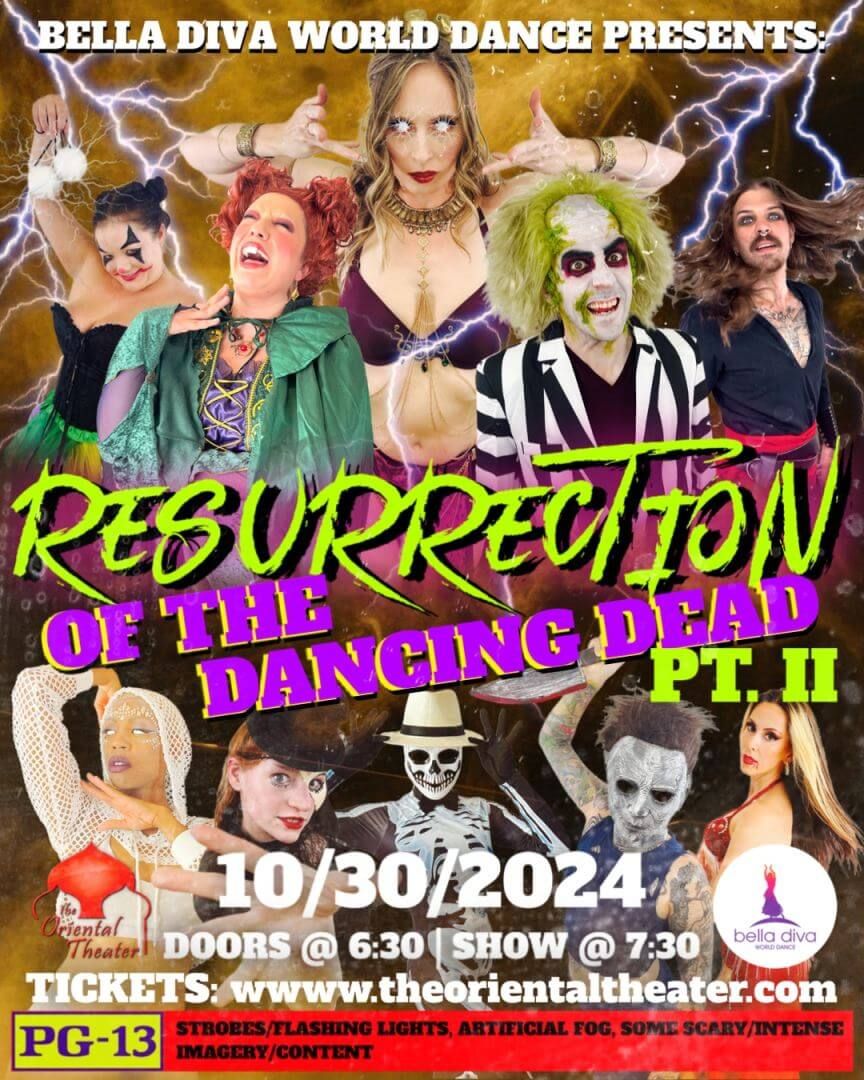 Bella Diva - Resurrection Of The Dancing Dead 3-D at Oriental Theater Denver