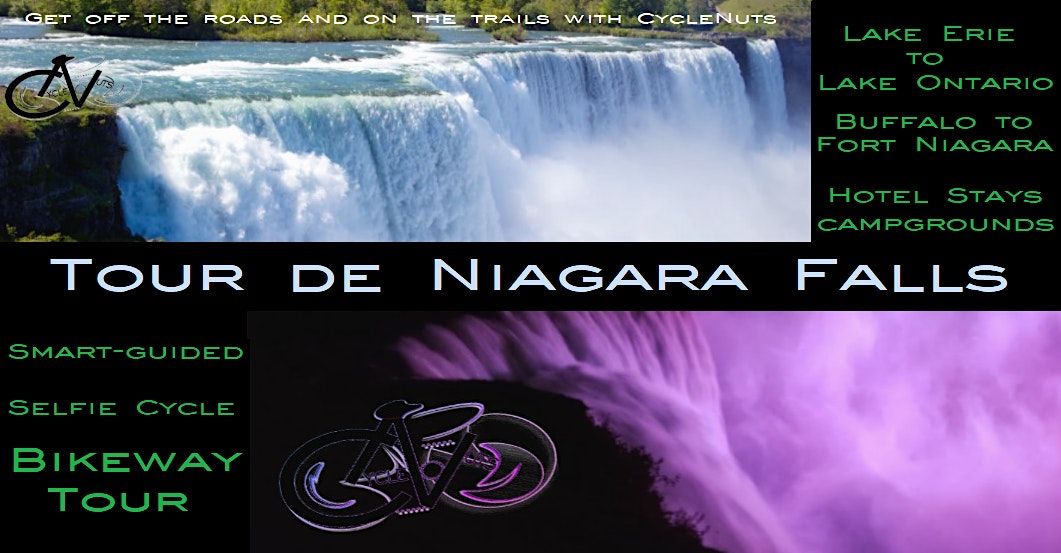 Tour de Niagara Falls - Smart-guided Selfie Cycle Bikeway Tour