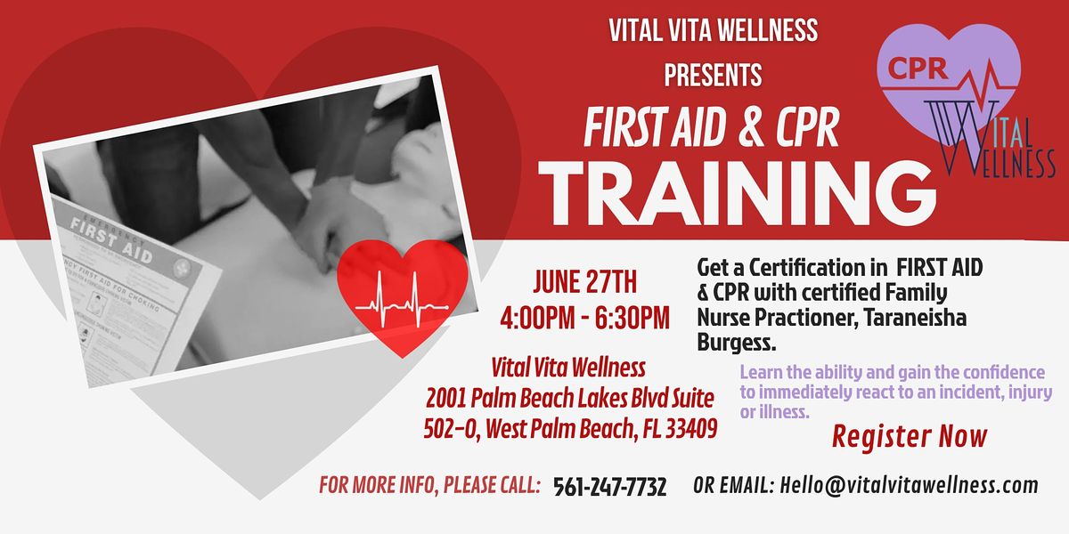 Basic Life Support Training BLS Vital Vita Wellness West Palm Beach Basic life support training bls vital vita wellness west palm beach