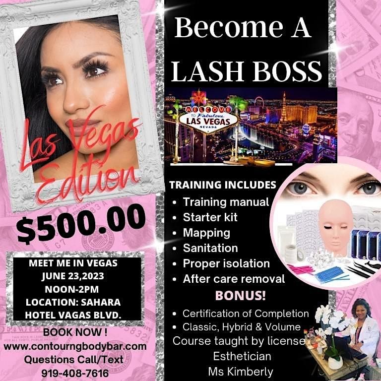 Eyelash Extension Training  and Certification " Las Vegas Edition"
