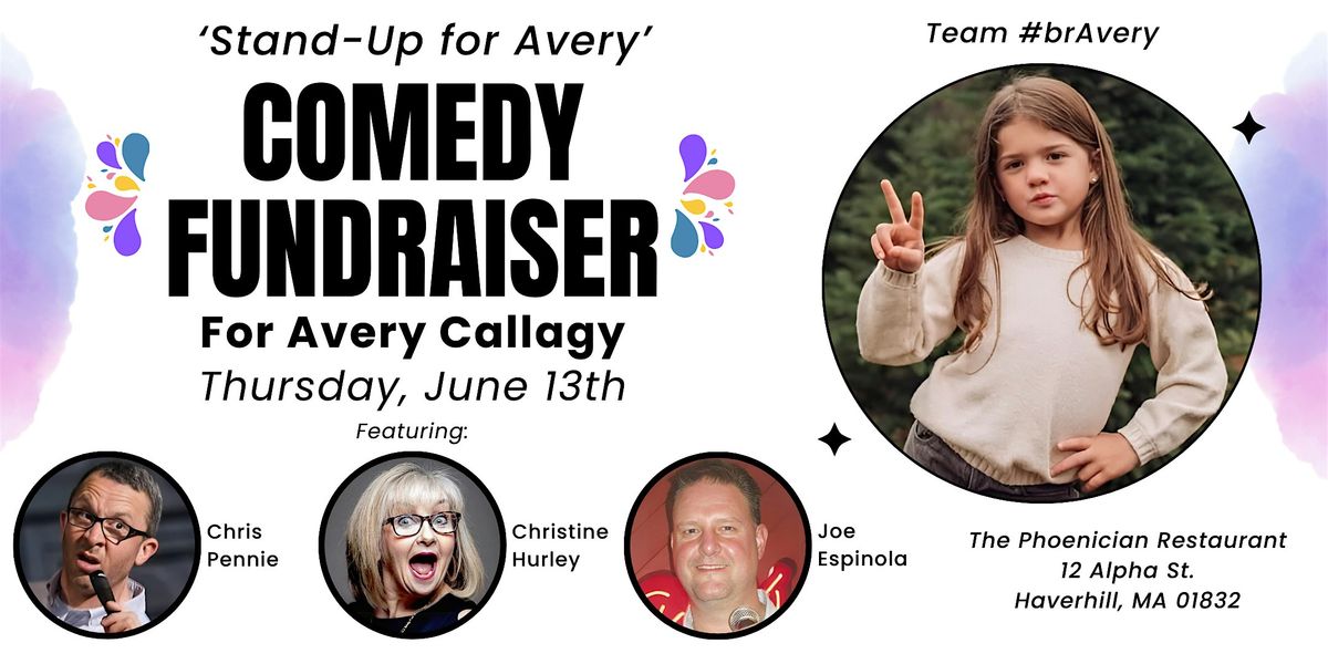 Comedy Fundraiser for Avery Callagy