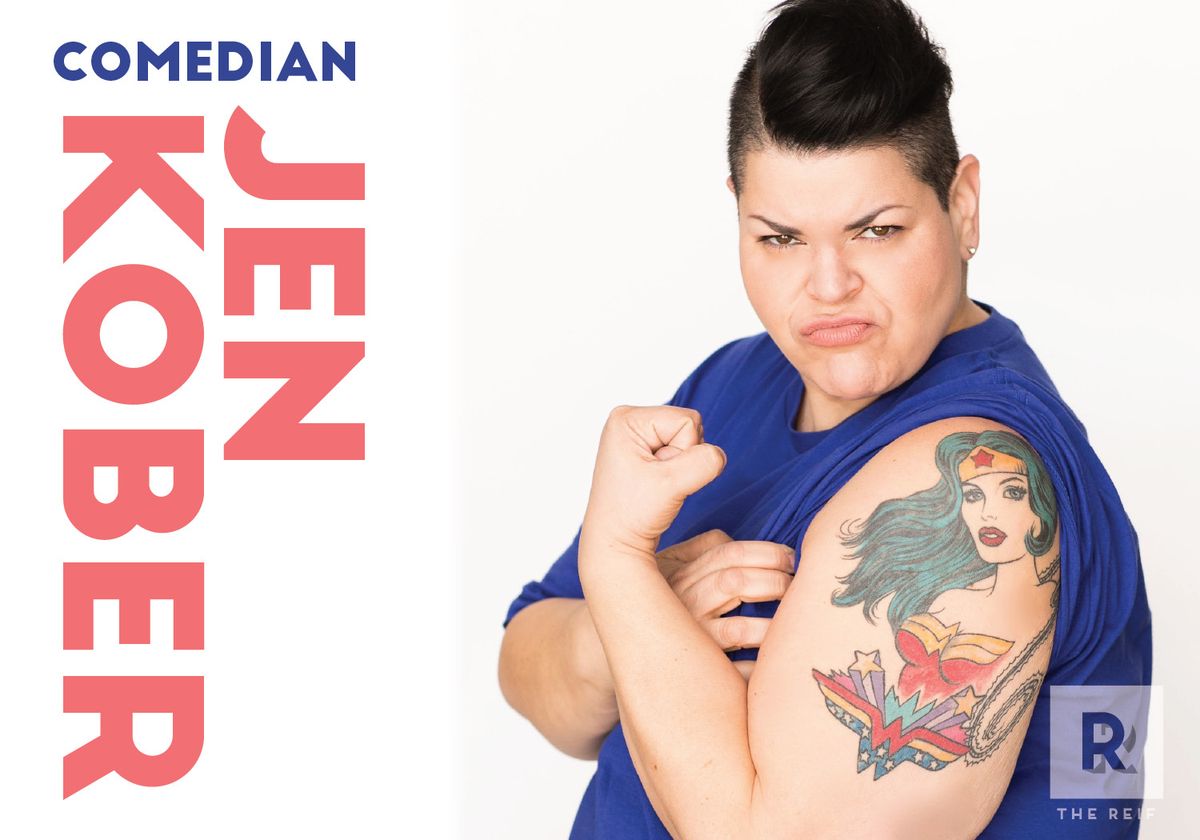 Jen Kober at Rooster T Feathers Comedy Club