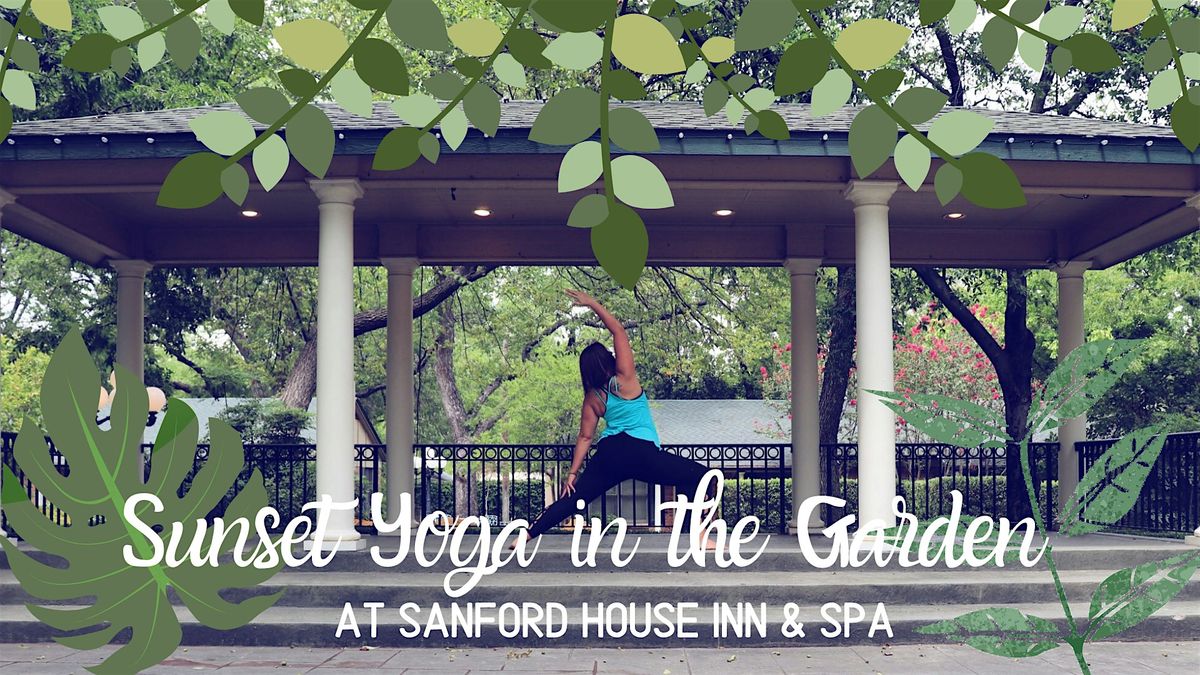 First Thursdays: Sunset Yoga in the Garden