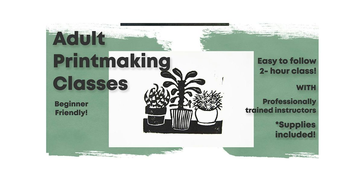 Succulent Printmaking  Class