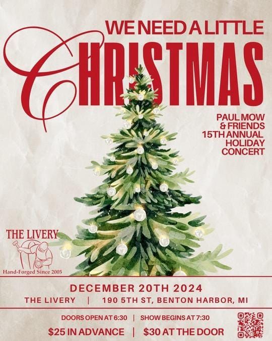 Paul Mow's 15th Annual Holiday Show at The Livery