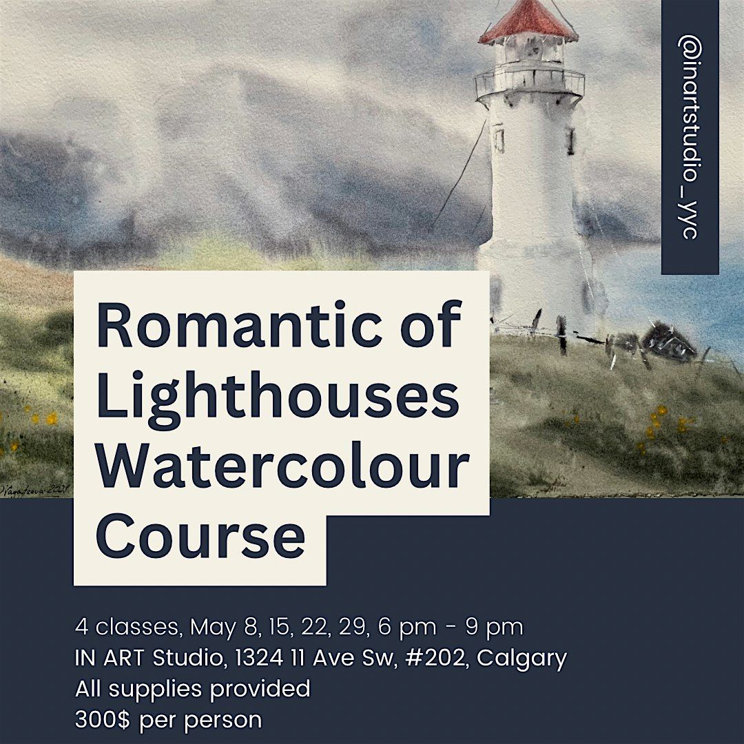Romantic of Lighthouses Watercolour Course