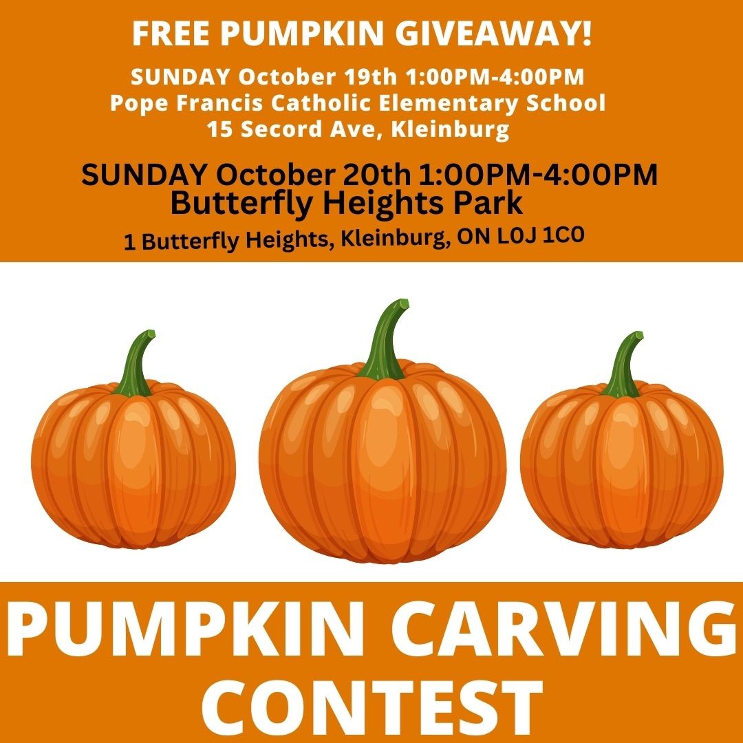 FREE PUMPKIN GIVEAWAY!