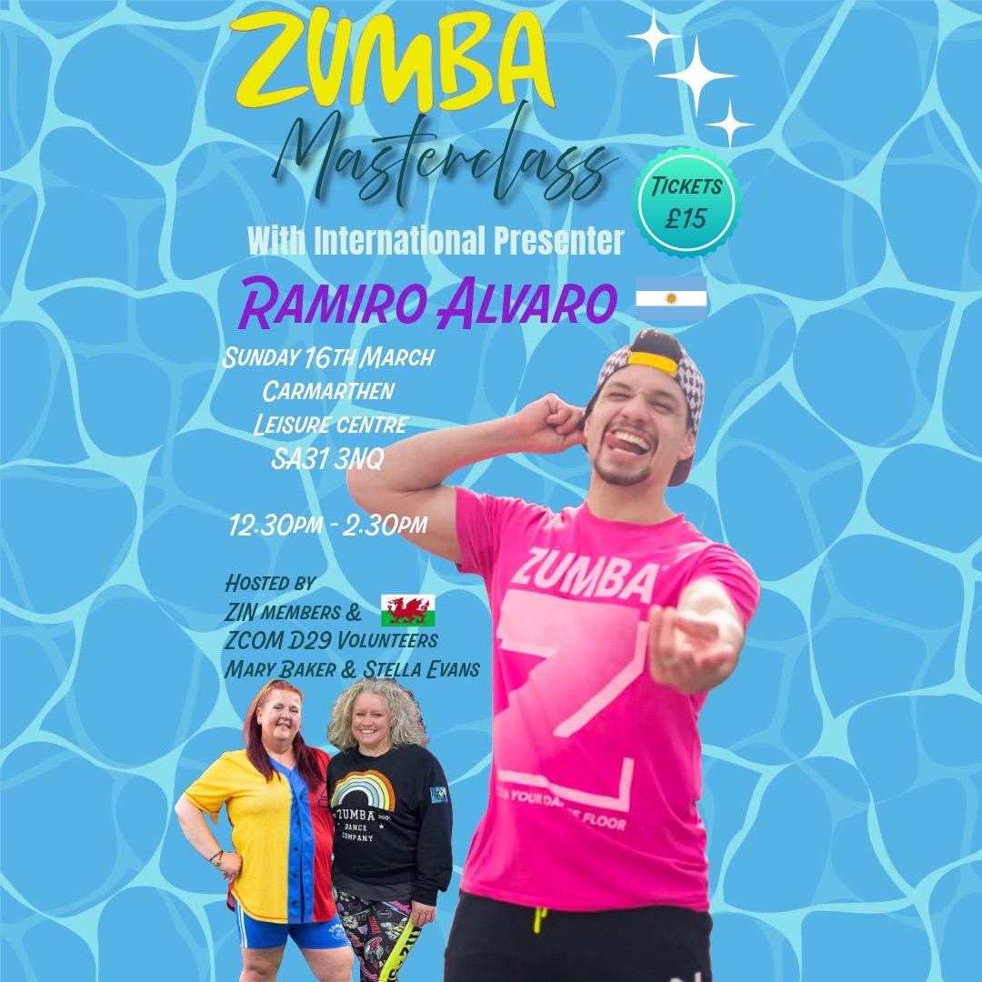 Zumba Masterclass with Ramiro Alvaro \ud83c\udde6\ud83c\uddf7\ud83c\udff4\udb40\udc67\udb40\udc62\udb40\udc77\udb40\udc6c\udb40\udc73\udb40\udc7f