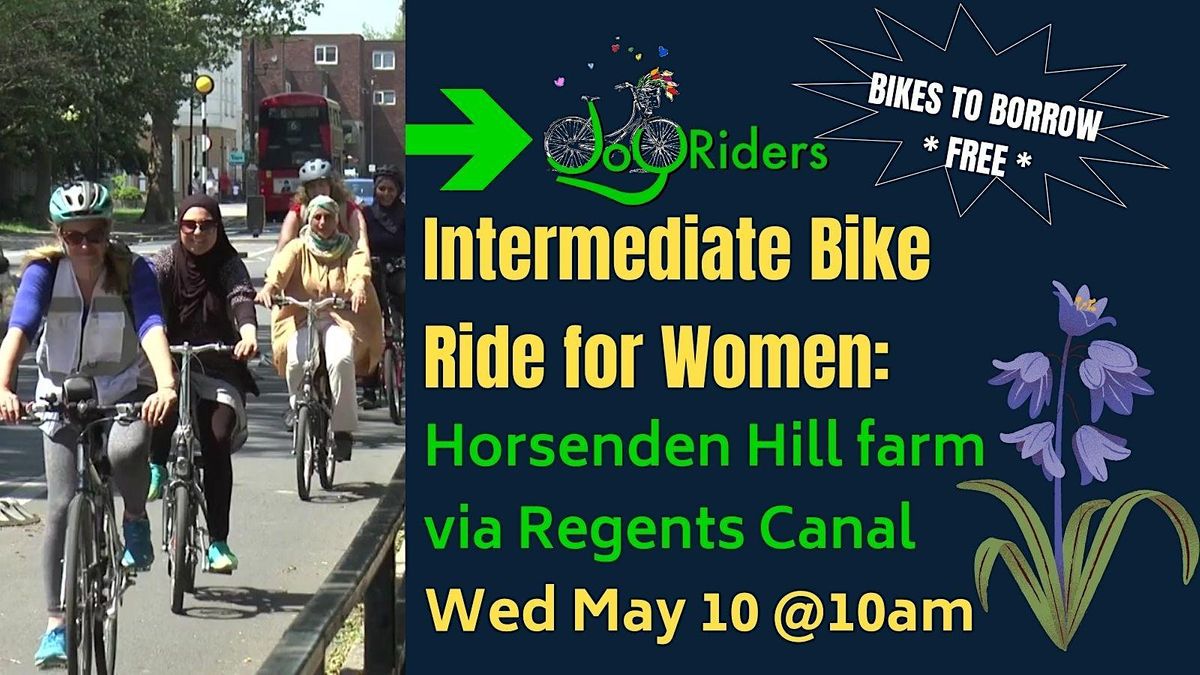 JoyRiders Intermediate Ride: Horsenden Hill farm via Regents Canal ...