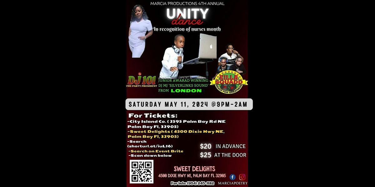 Marcia Productions 4th Annual Unity Dance