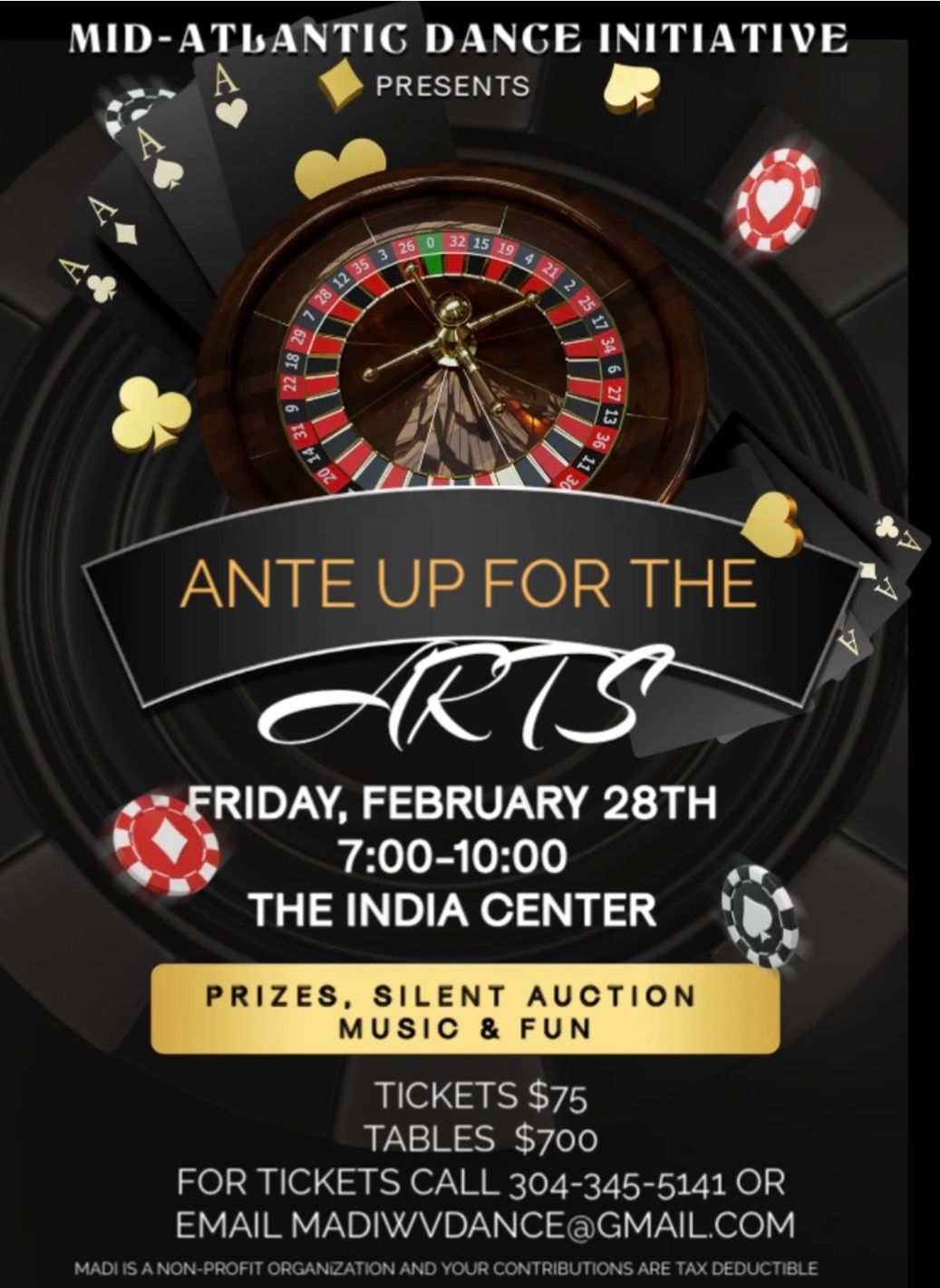 Ante Up for the Arts