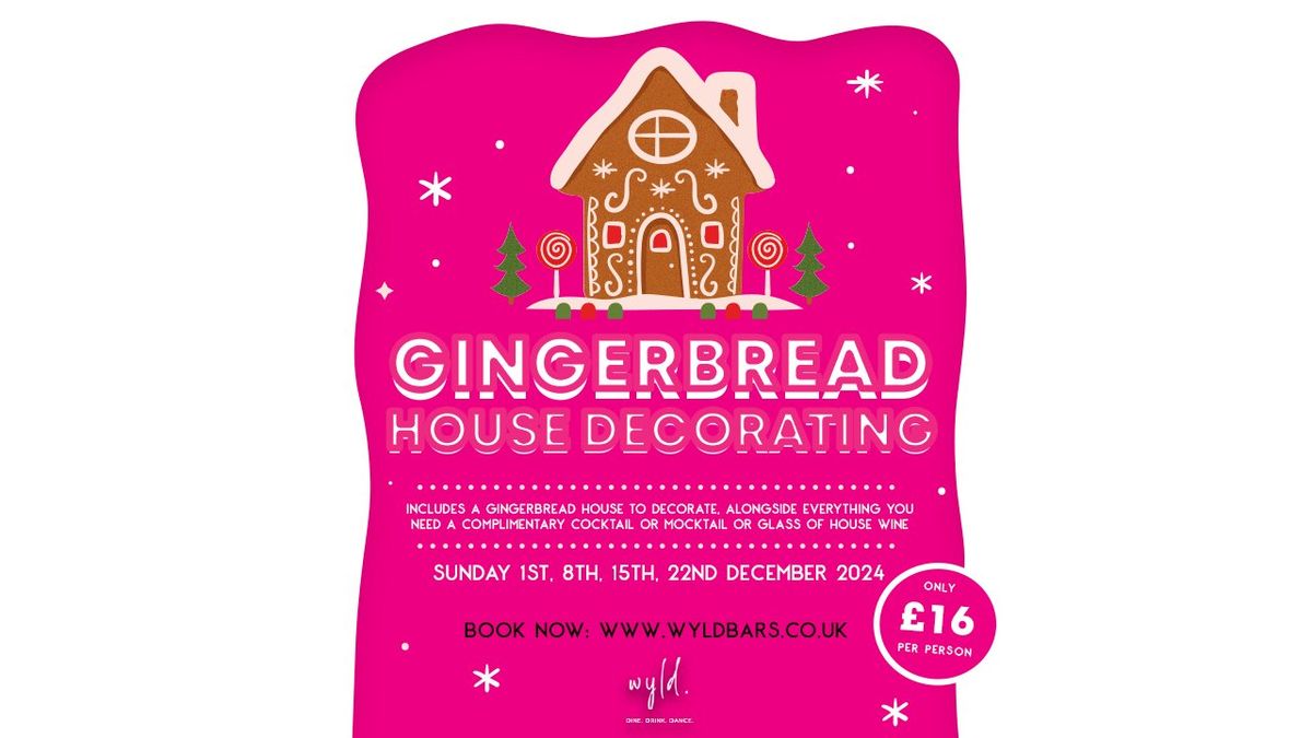 Gingerbread House Decorating 