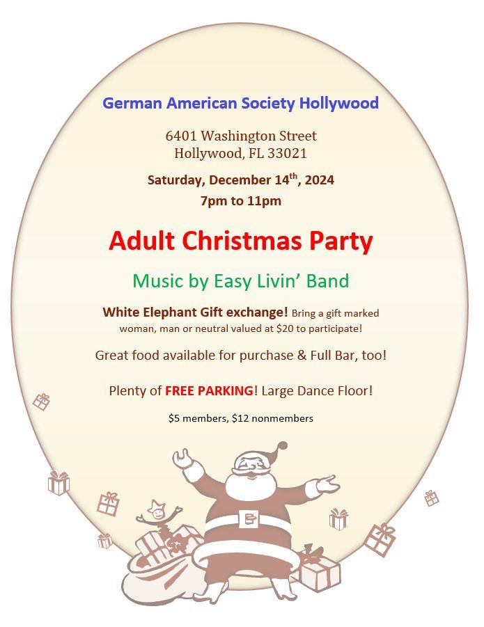 Adult Christmas Party