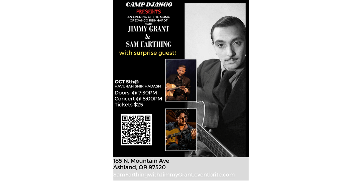 Jimmy Grant-Sam Farthing & Special Guest