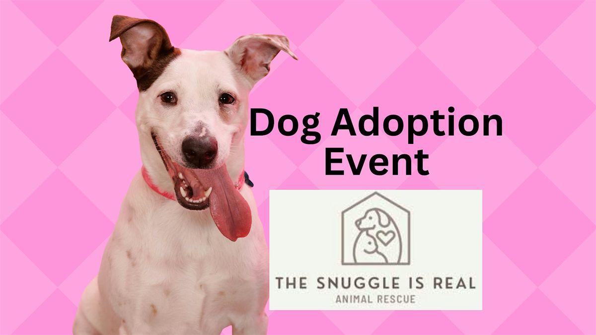 Dog Adoption Event and Fundraiser for The Snuggle Is Real Animal Rescue