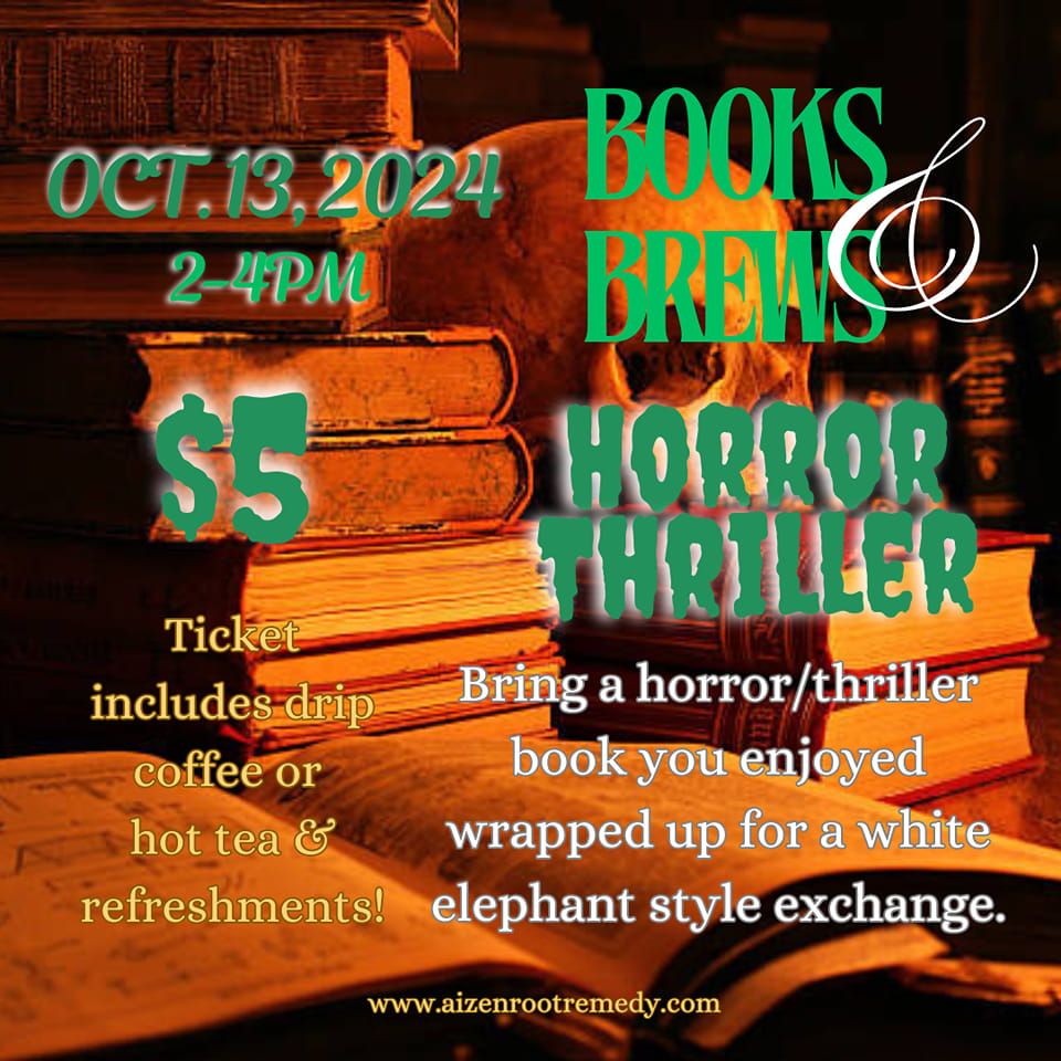 Books and Brews: Horror\/Thriller