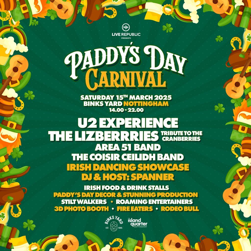 Paddys Day Carnival | Binks Yard Nottingham