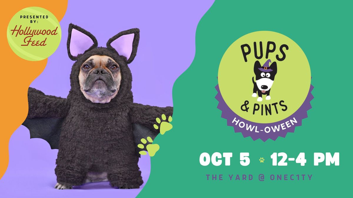 Pups & Pints HOWL-o-ween presented by Hollywood Feed