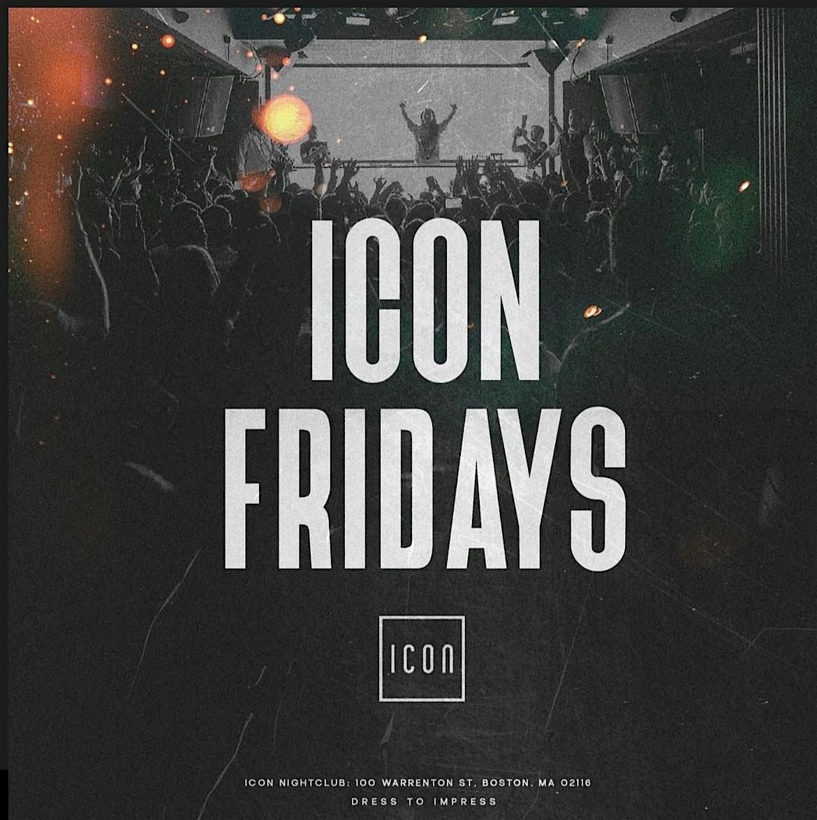 ICON FRIDAYS  (MTP EVENTS)