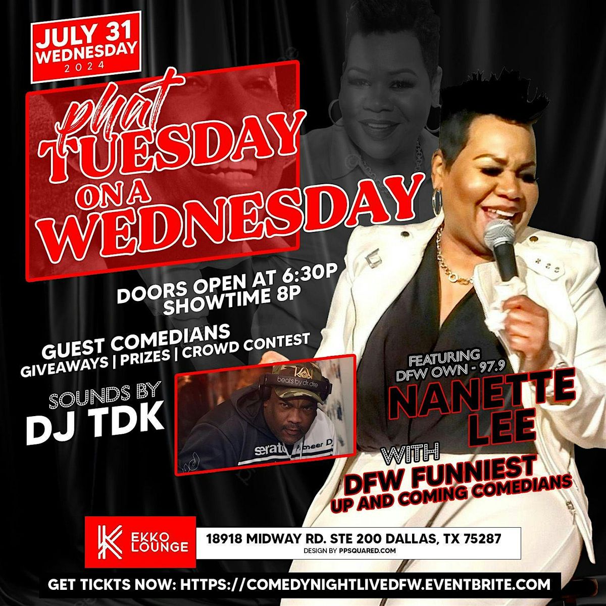 Comedy Night Live with Comedian Nanette Lee