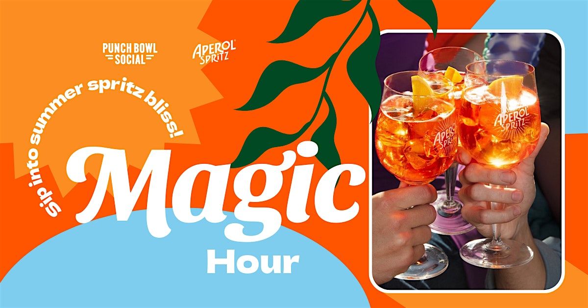 Magic Hour: Aperol Spritz Patio Pop Up (Sacramento)