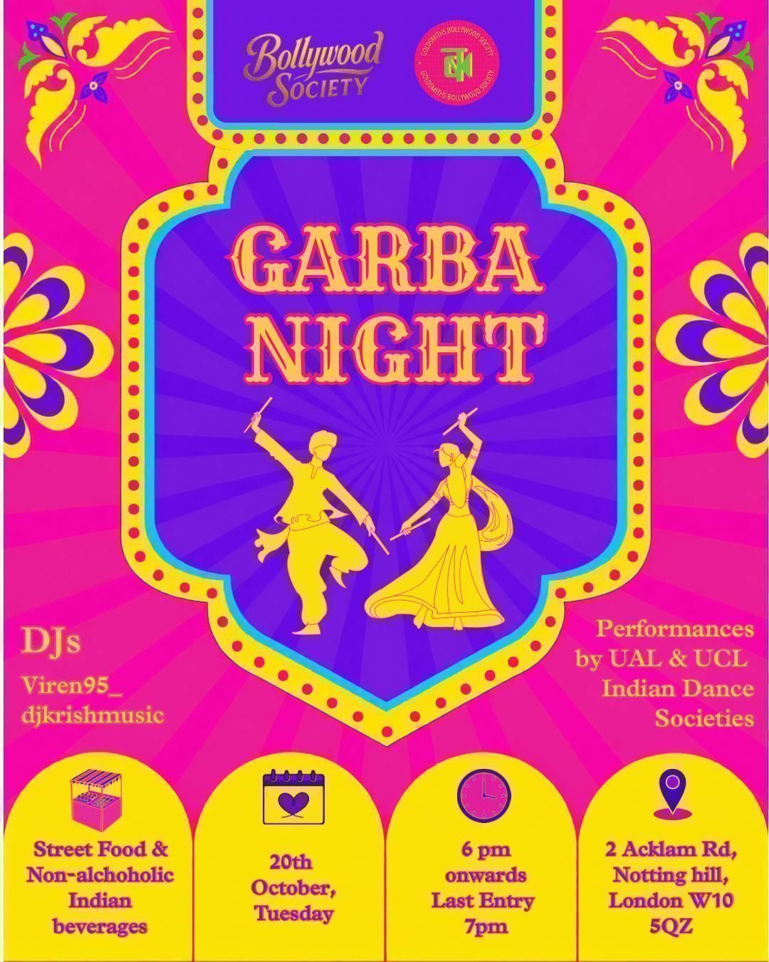 Goldsmiths Bollywood Society presents Londons Official Student Garba ...