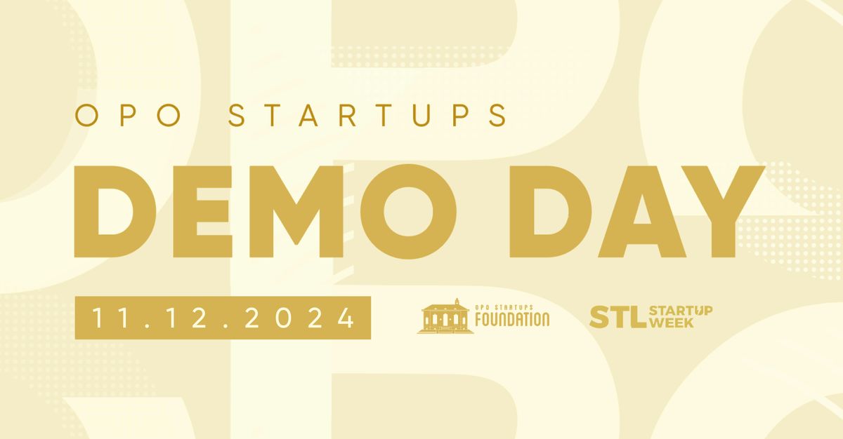 OPO Startups Demo Day 2024 - EVENT