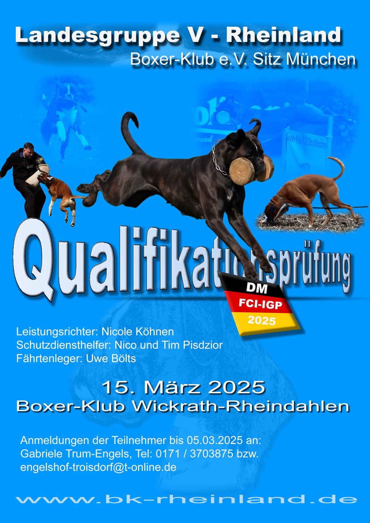 Qualifikationspr\u00fcfung zur DM FCI-IGP 2025