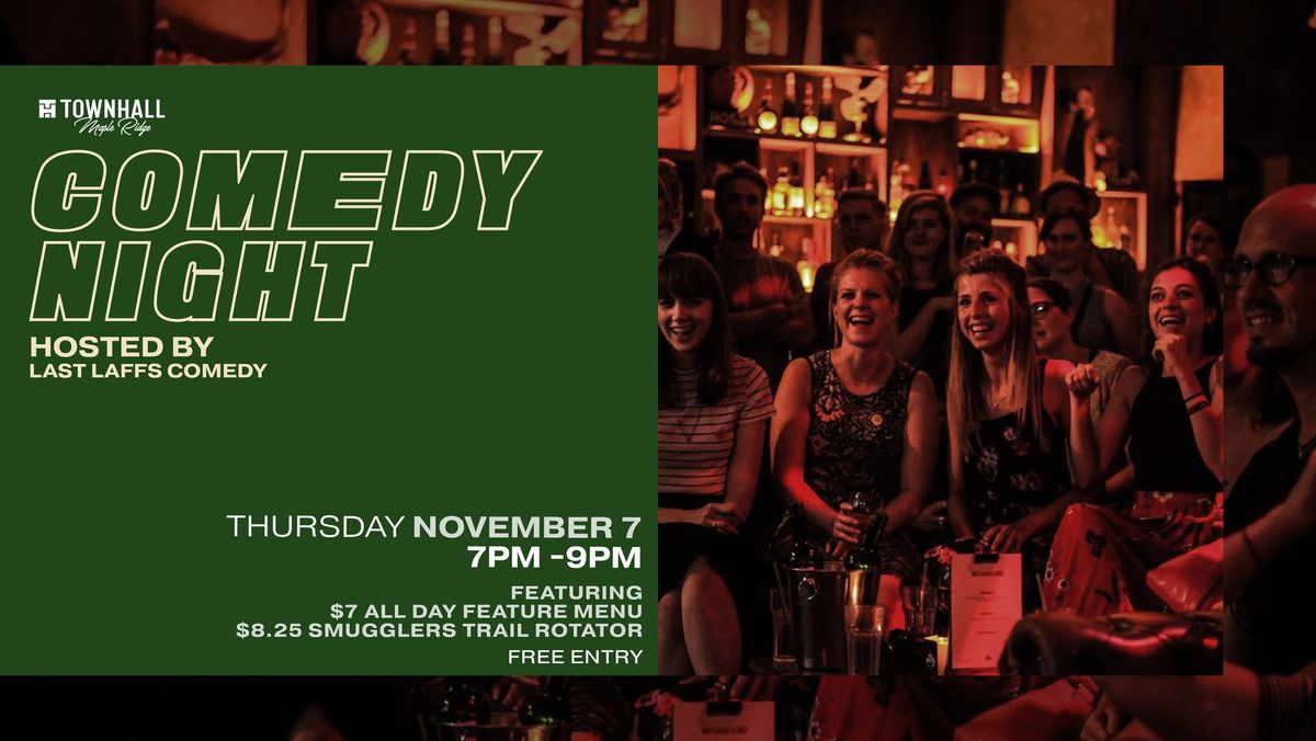 Comedy Night presented by Last Laff's Comedy