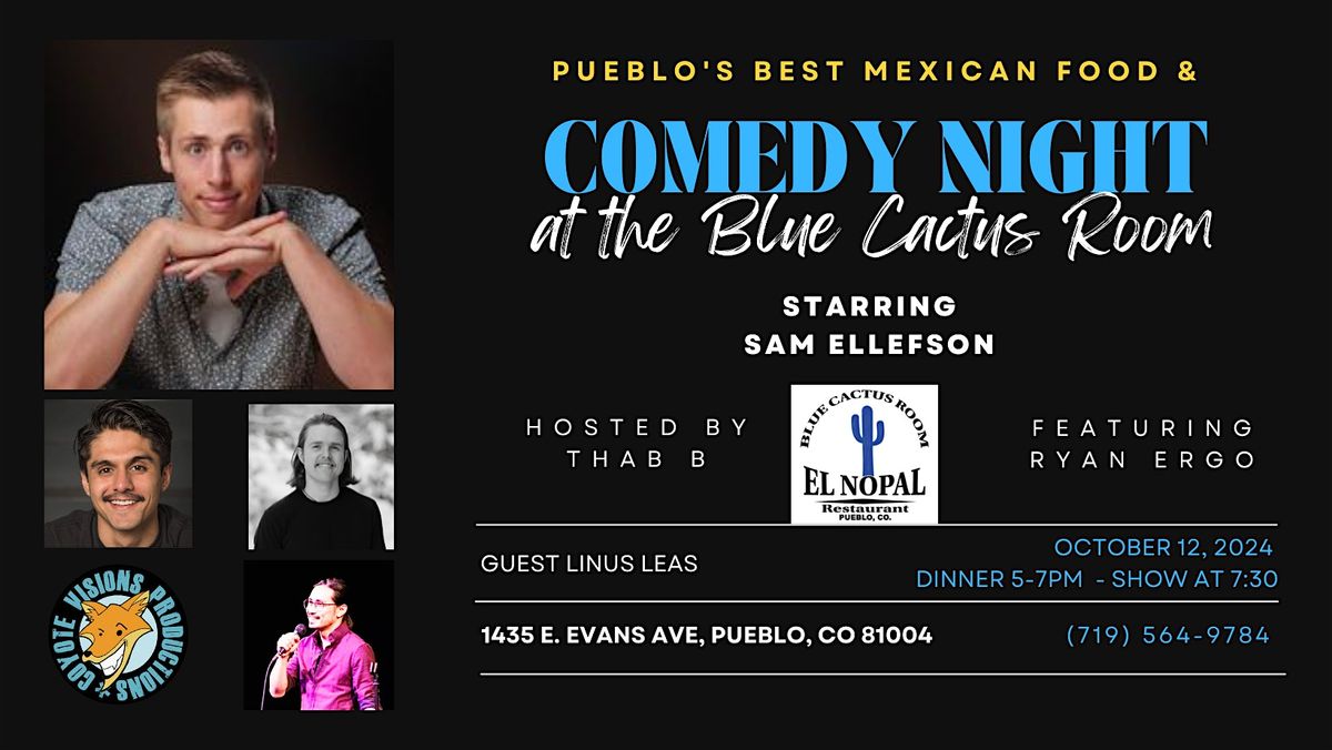 Comedy Night at the Blue Cactus Room Oct 2024