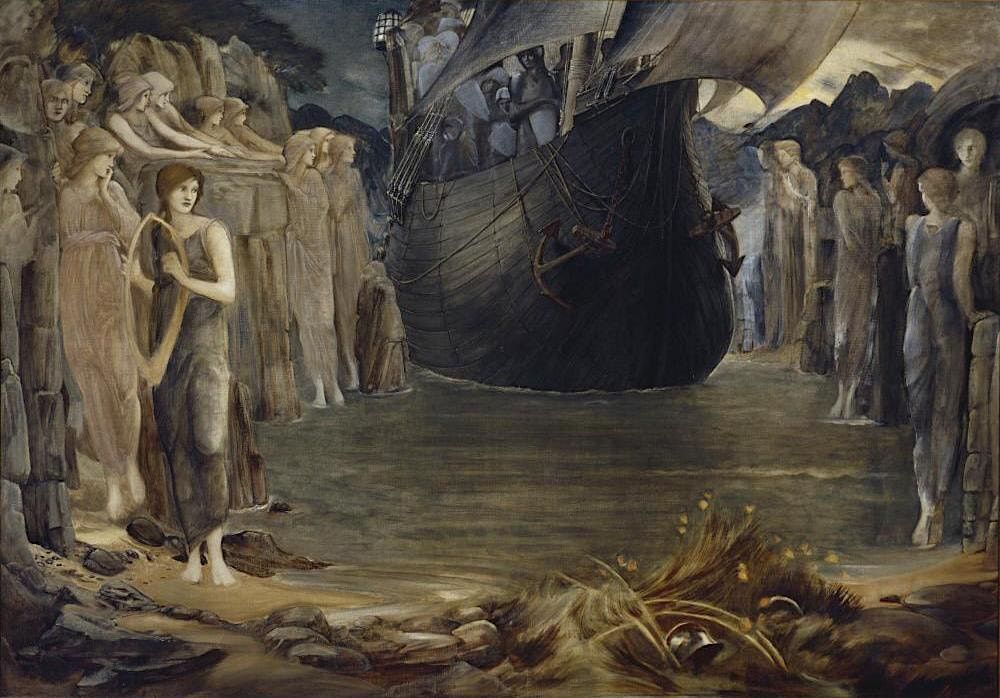 The Mermaids and Sirens of Edward Burne-Jones, Paul Mellon Centre ...