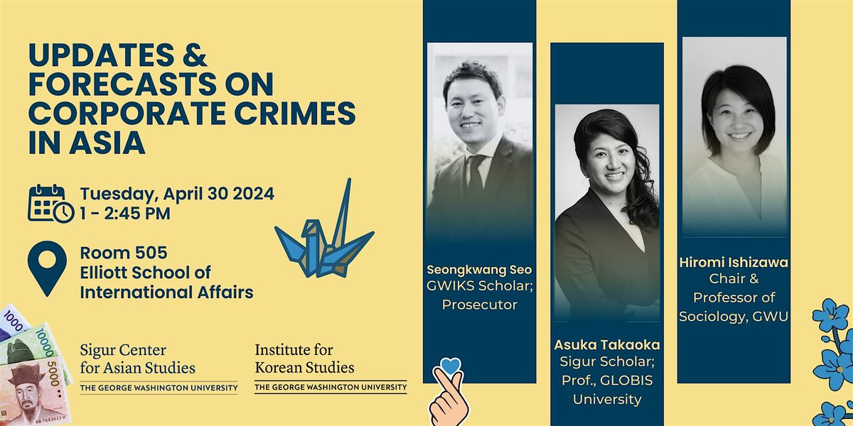 Updates and Forecast on Corporate Crimes in Asia