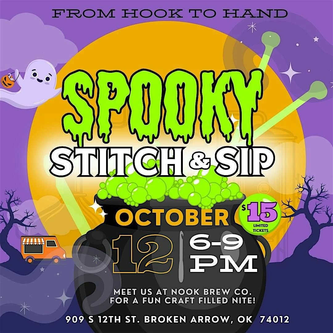 Spooky Stitch & Sip - Craft Nite