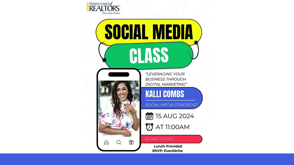 Social Media Class with Kalli Combs