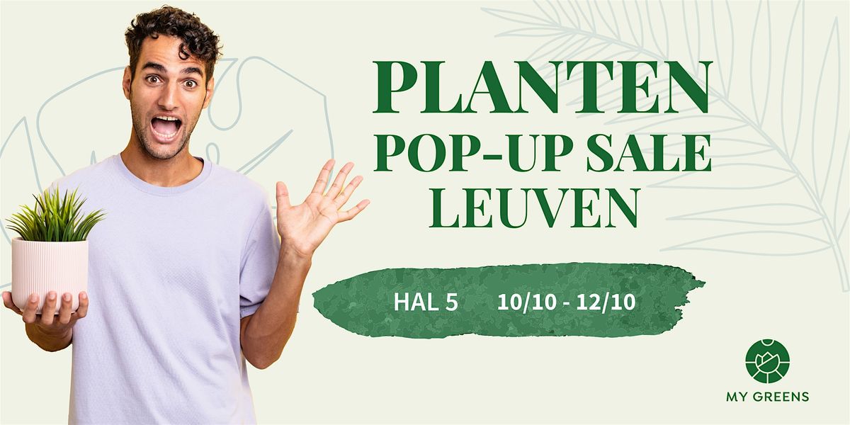 Planten Pop-Up Sale Leuven