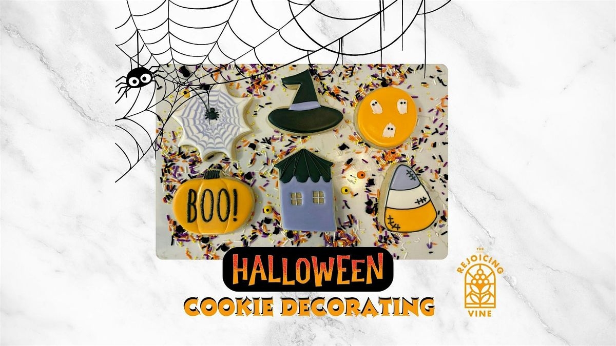 Cookie Decorating Halloween Themed at The Rejoicing Vine Winery