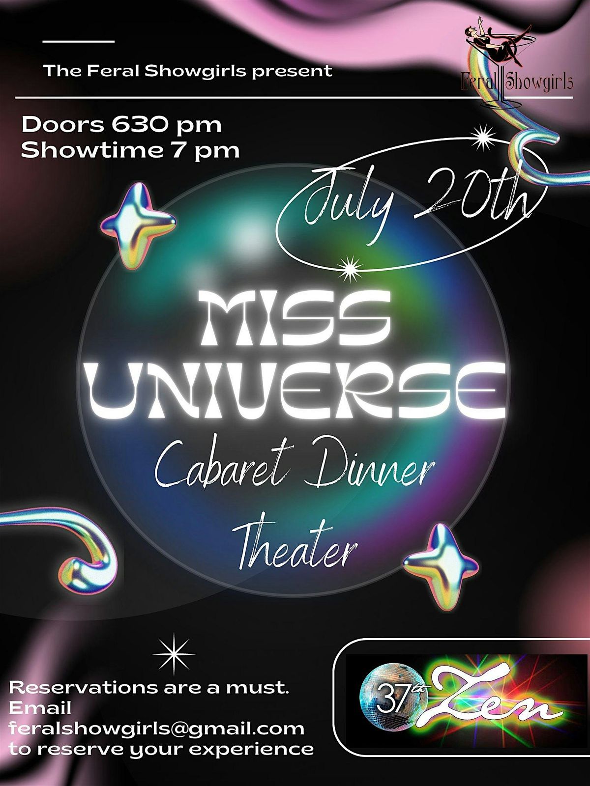 Cabaret Dinner Theater: Miss Universe!