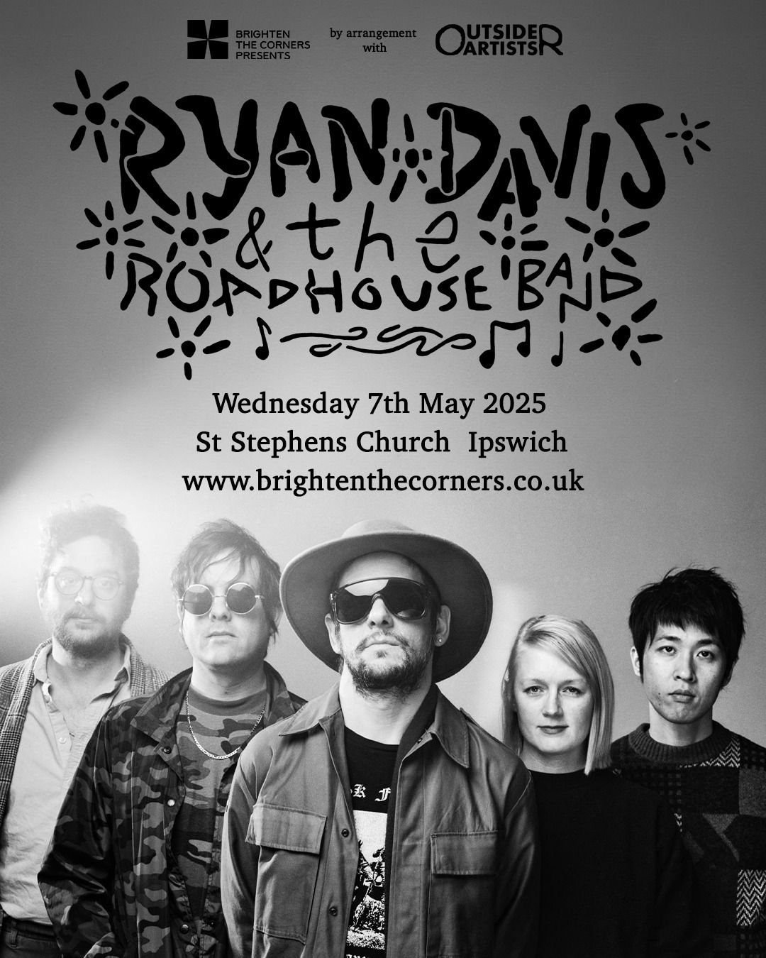 BTCP: Ryan Davis & The Roadhouse Band - St Stephen's Church, Ipswich